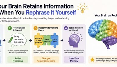 Why your brain retains information better when you rephrase it yourself